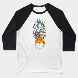 Zen little baby Buddha Baseball T-Shirt